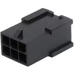 Molex 16-02-0083 Micro-Fit 3.0 Plug Housing Terminal Housing with Dual Row 4 Circuits 4 Pin and 3mm Pitch