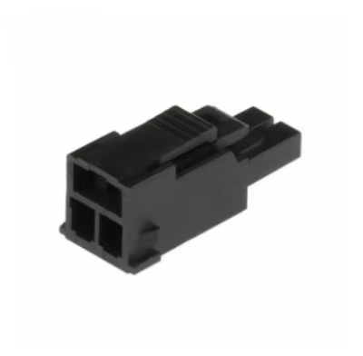 Molex 43025-1400  Micro-Fit 3.0 Plug Housing Dual Row 4 Circuits, 4 Pin 3 Mm  In Stock 43025-1400