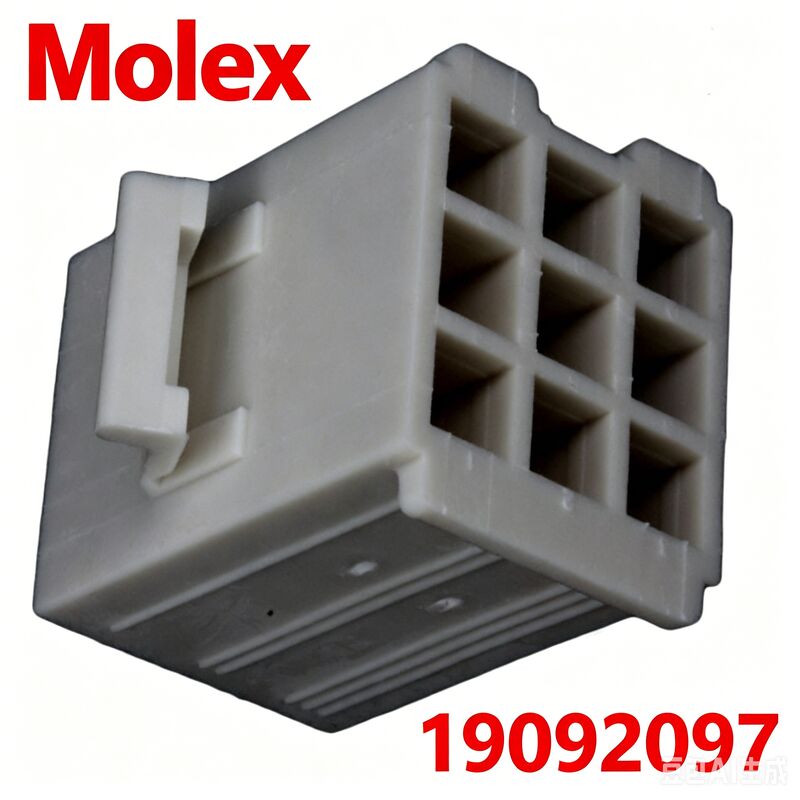 Molex 19092097 9 Pimli Kablo-Kart Konnektör Muhafazası OEM/ODM Otomotiv ve Endüstriyel için Özel Kablo Demeti