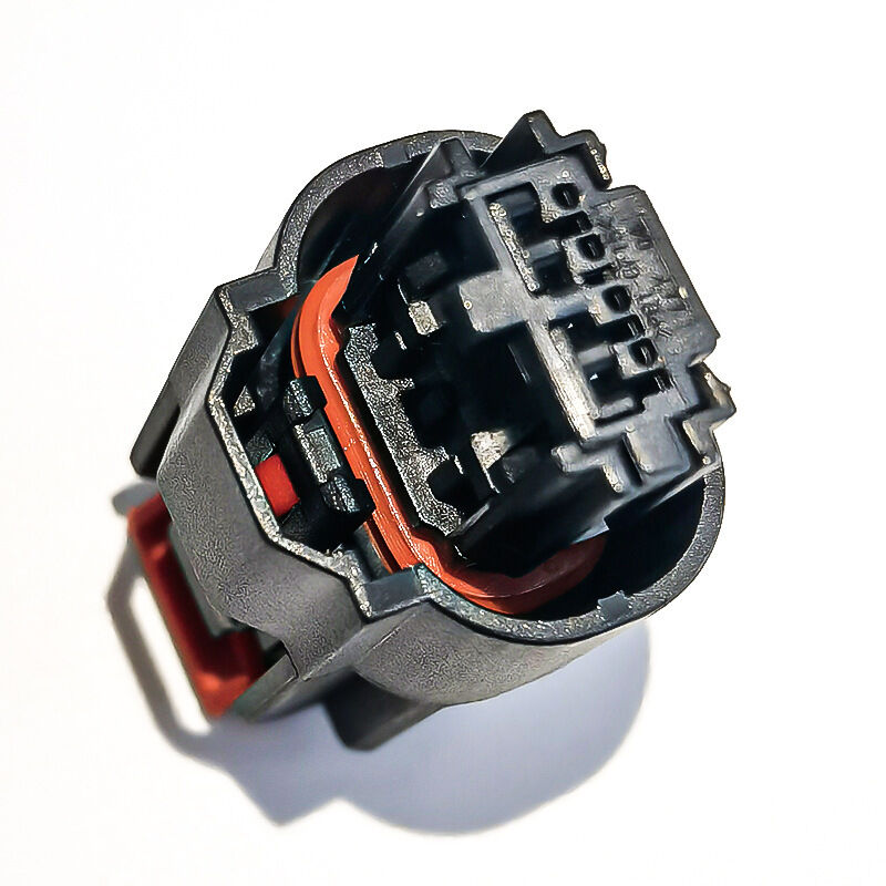 Molex 34967-4021 Kırmızı Kilitleme Klipli Dört Tırnaklı Siyah Otomobil Bağlantı Evi, Orijinal Molex Bağlantısı