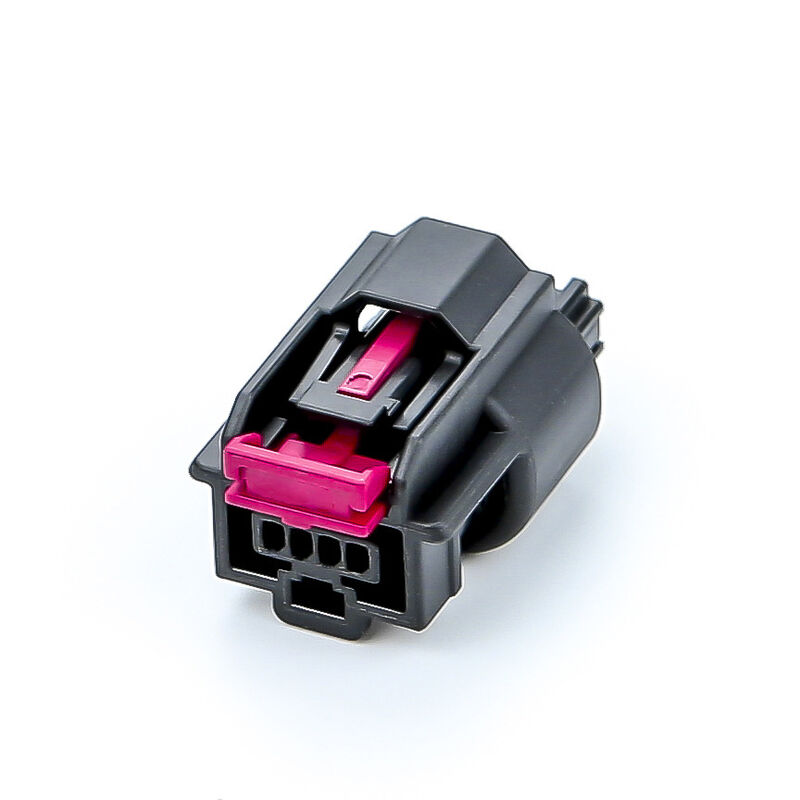 Molex 34967-4021 Kırmızı Kilitleme Klipli Dört Tırnaklı Siyah Otomobil Bağlantı Evi, Orijinal Molex Bağlantısı