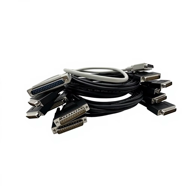 Özel USB'den DB9'a RS232 Kablosu Prolific PL230/FT231X/FX232RI Çipleri PVC yalıtımıyla Elektronik Bilgisayar Kullanım Kablo Montajı