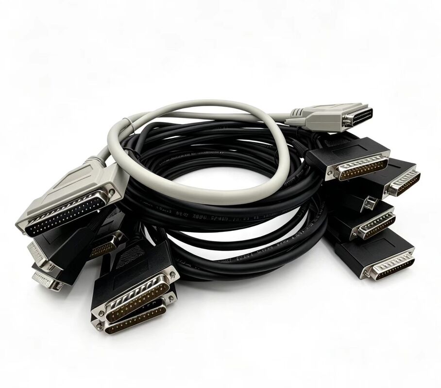Özel USB'den DB9'a RS232 Kablosu Prolific PL230/FT231X/FX232RI Çipleri PVC yalıtımıyla Elektronik Bilgisayar Kullanım Kablo Montajı