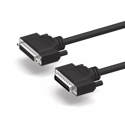 DB25 Çift Ekranlı Haberleşme Kabloları D-SUB 25 Pin To Pin RS232 Seri Kablo