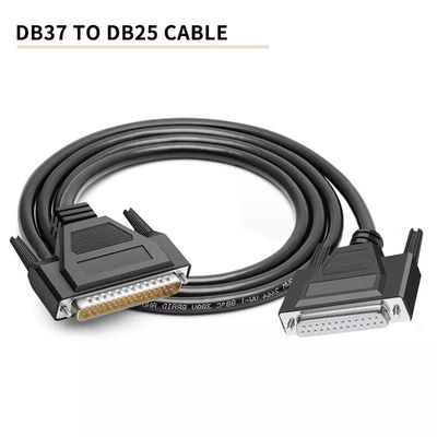 PVC Saf Bakır DB37 - DB25 İletişim Kabloları OEM ODM