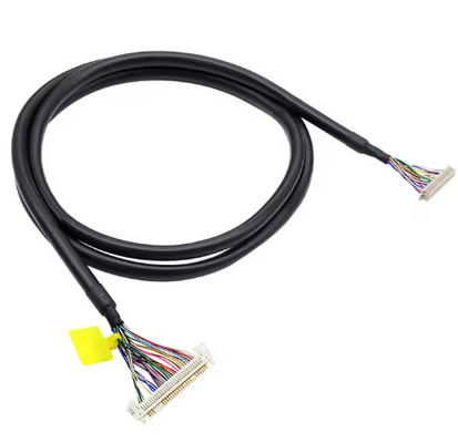 Elektronik Molex 30 Pin To JAE 40pin LCD bilgisayar yazıcısı monitörü için LVDS kablosu Özel