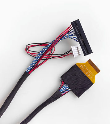 105C nominal sıcaklık dayanıklı bakır LVDS kablosu yangına dayanıklı
