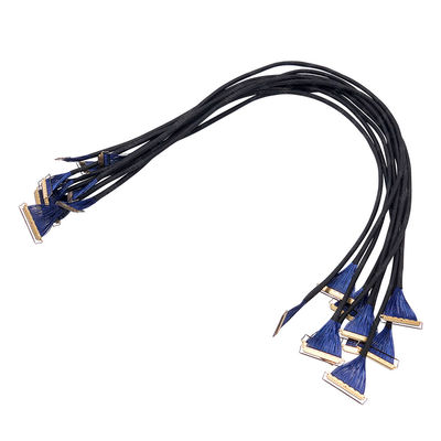 LVDS Kablosu UL CE ROHS Sertifikalı LCD LED Ekranlar için 1-5m