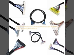 Yüksek Performanslı LVDS Harness Esnek Kablo Montajı Kablo Montajı Üretimi