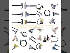 Hızlı veri aktarımı için LVDS kablosunun üst- bakır iletkenli montajı