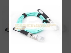 QSFP-40G 200G QSFP-DD - 2*QSFP28 DAC Q4S56-200G PVC/LSZH 0.5m~5m Kablo Montaj Teli Demeti Üreticileri